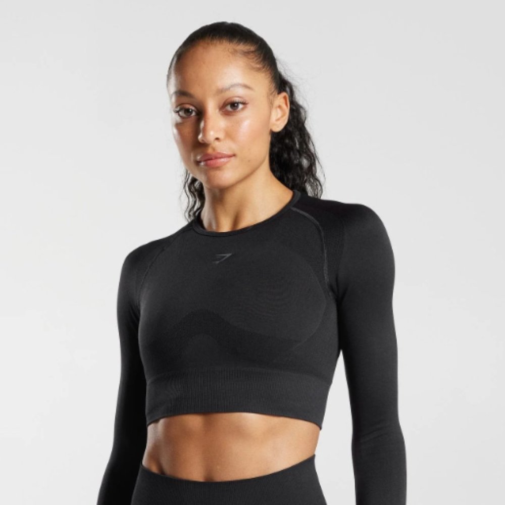 Flex Sports Long Sleeve Crop Top